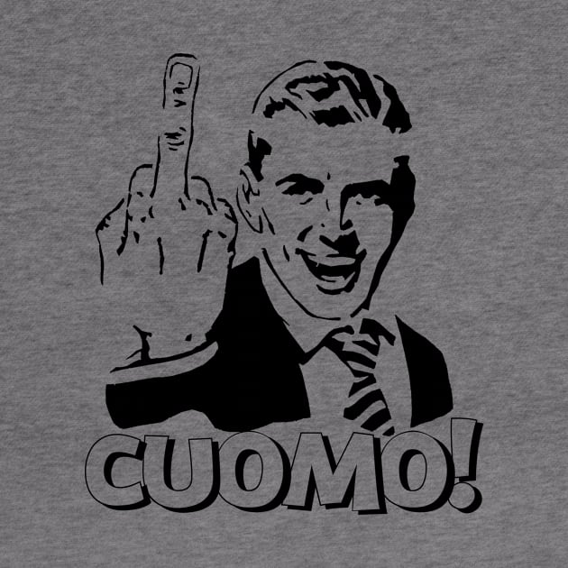 MIDDLE FINGER CUOMO POLITICALLY INCORRECT by FREE SPEECH SHOP